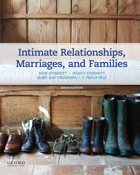 Intimate Relationships, Marriages, and Families cover