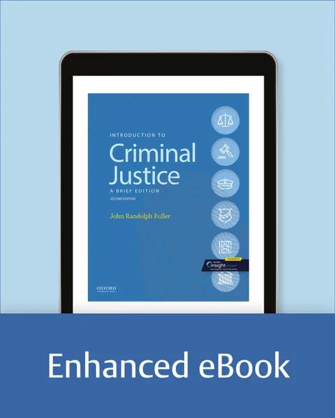 Introduction to Criminal Justice cover