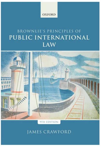 Brownlie's Principles of Public International Law cover