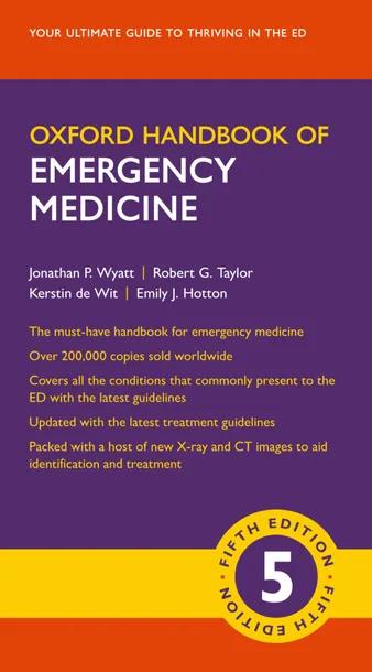 Oxford Handbook of Emergency Medicine cover