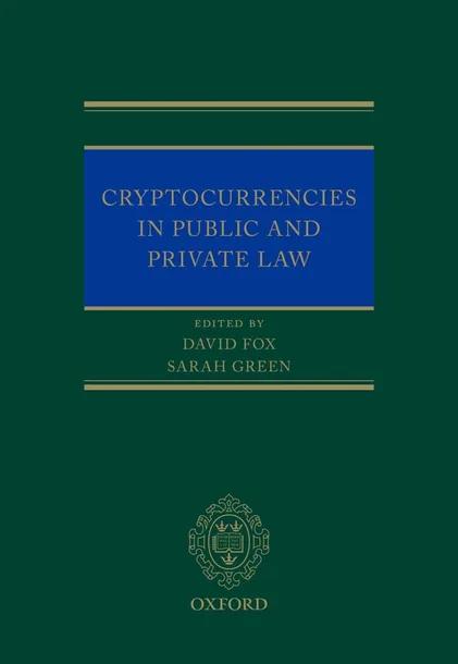 Cryptocurrencies in Public and Private Law cover