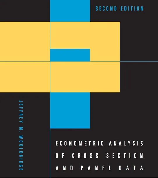 Econometric Analysis of Cross Section and Panel Data