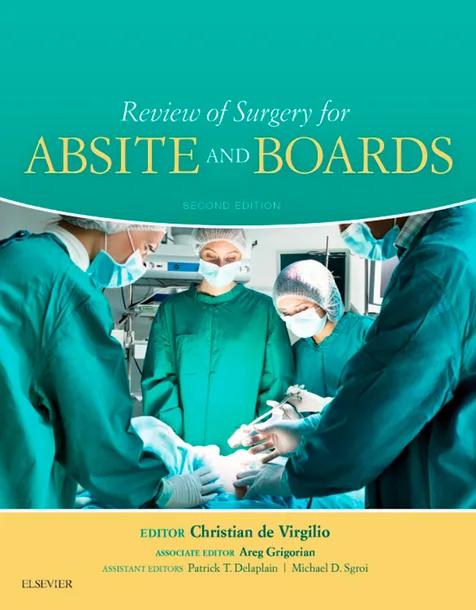 Review of Surgery for ABSITE and Boards cover