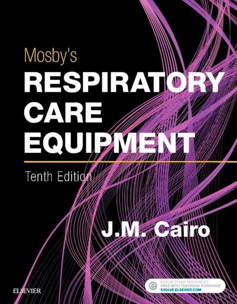 Mosby's Respiratory Care Equipment cover