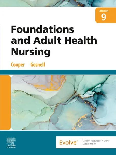Foundations and Adult Health Nursing cover
