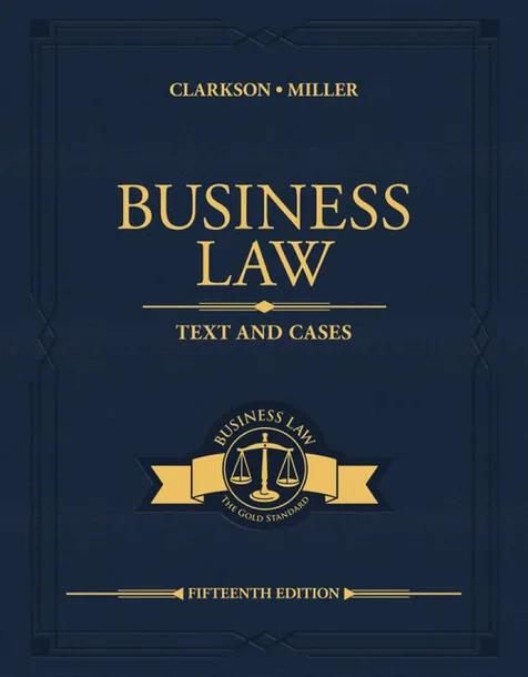 Business Law: Text and Cases cover