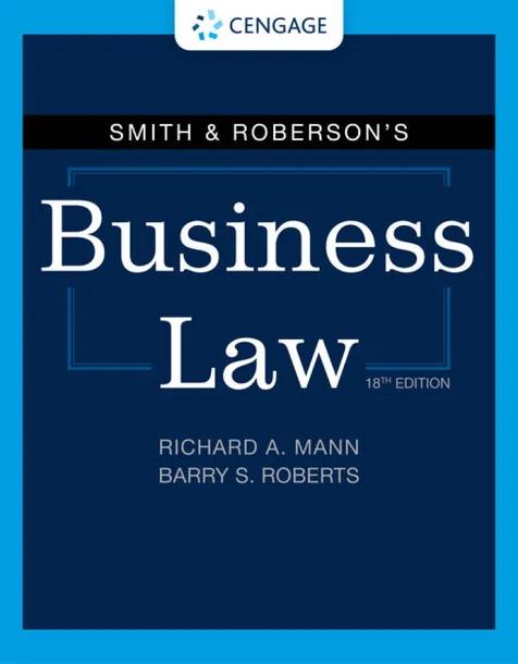 Smith & Roberson's Business Law cover