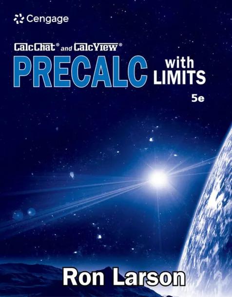 Precalculus with Limits cover