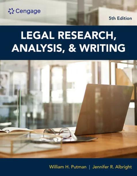 Legal Research, Analysis, and Writing cover
