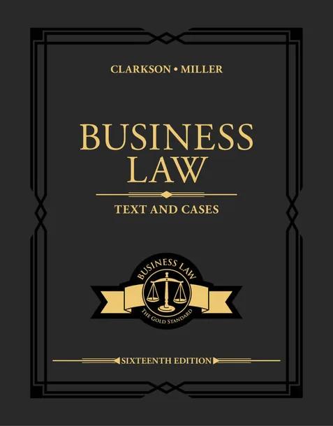Business Law: Text and Cases cover