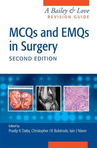 MCQs and EMQs in Surgery cover