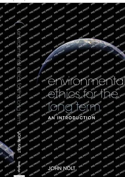 Environmental Ethics for the Long Term cover