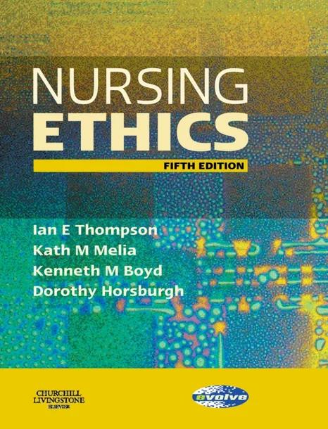 Nursing Ethics cover