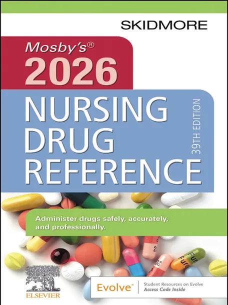 Mosby's 2026 Nursing Drug Reference cover