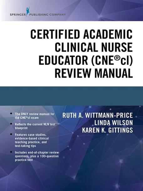 Certified Academic Clinical Nurse Educator (CNE®cl) Review Manual cover