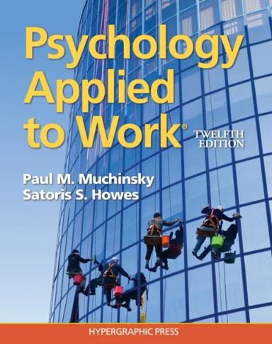 Psychology Applied to Work®