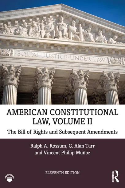 American Constitutional Law, Volume II cover