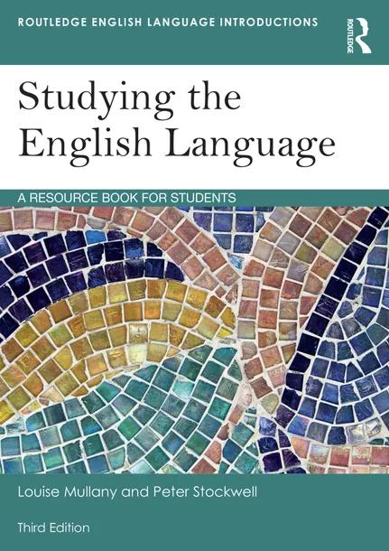 Studying the English Language cover