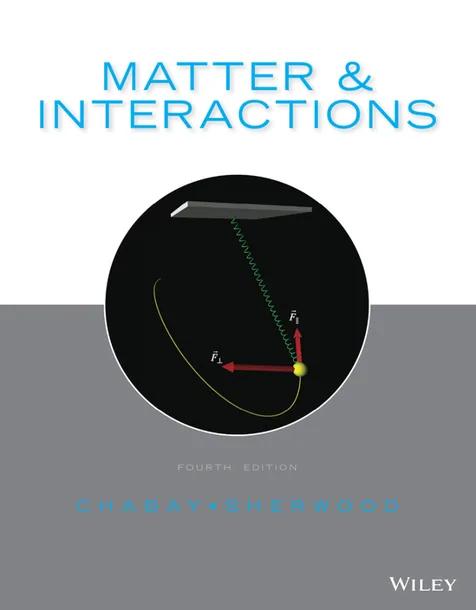 Matter and Interactions cover