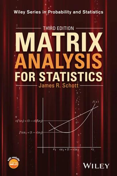 Matrix Analysis for Statistics cover