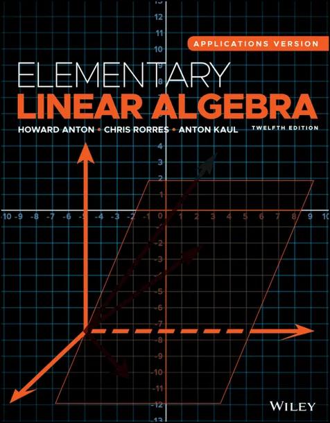 Elementary Linear Algebra cover