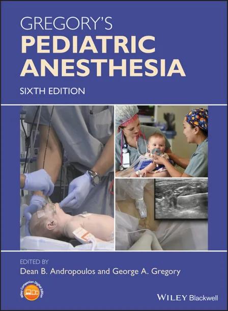 Gregory's Pediatric Anesthesia cover