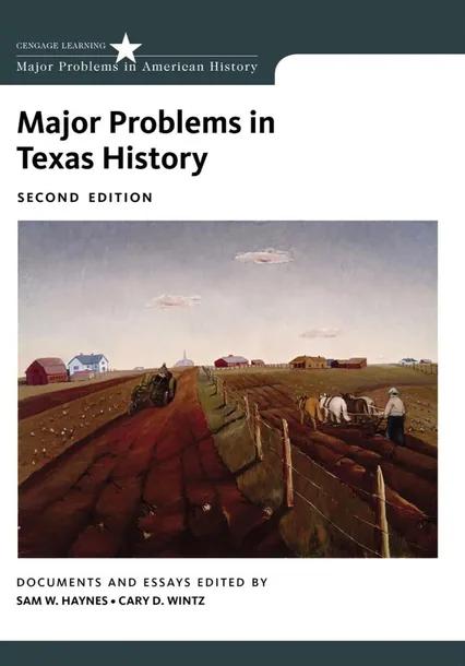 Major Problems in Texas History cover