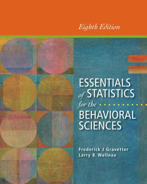 Essentials of Statistics for the Behavioral Sciences cover