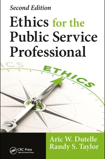 Ethics for the Public Service Professional cover