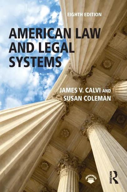 American Law and Legal Systems cover