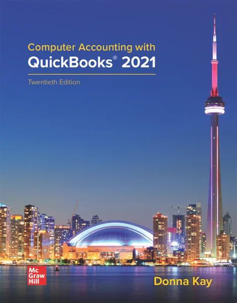 Computer Accounting with QuickBooks® 2021 cover
