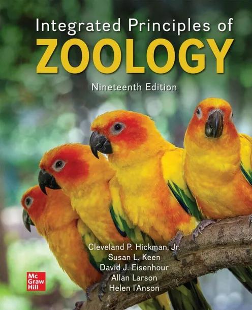 Integrated Principles of Zoology cover