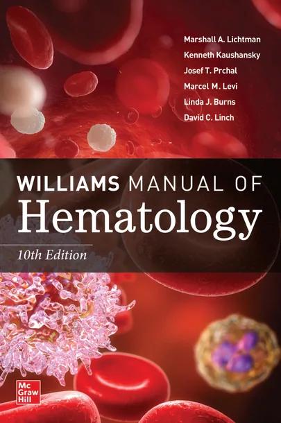 Williams Manual of Hematology cover