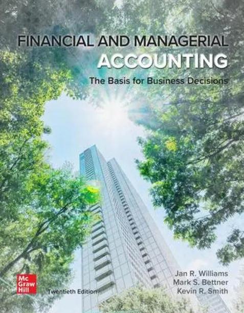 Financial & Managerial Accounting cover