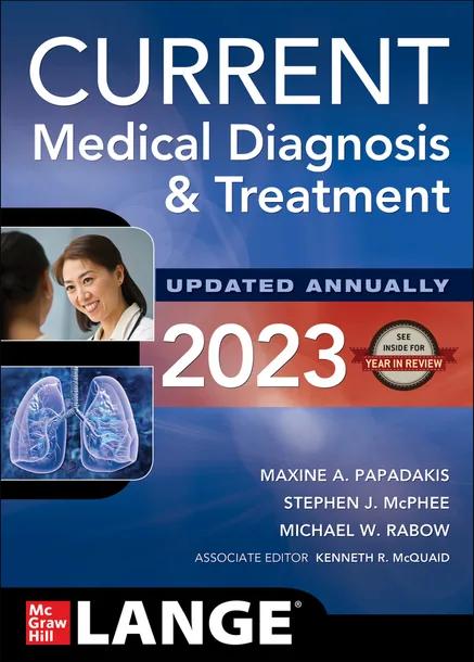 CURRENT Medical Diagnosis and Treatment 2023 cover