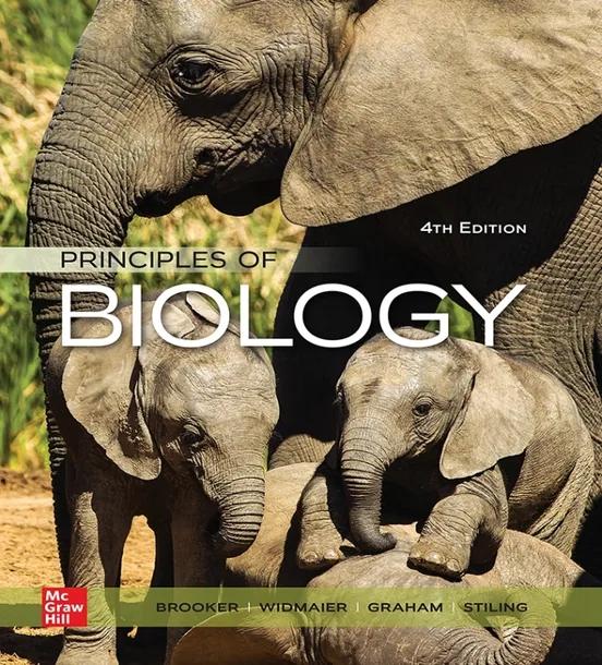 Principles of Biology cover