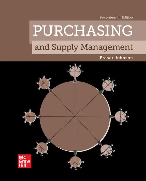 Purchasing and Supply Management cover