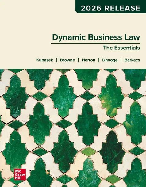Dynamic Business Law: The Essentials