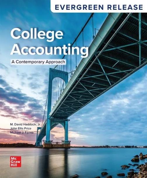 College Accounting (A Contemporary Approach) cover