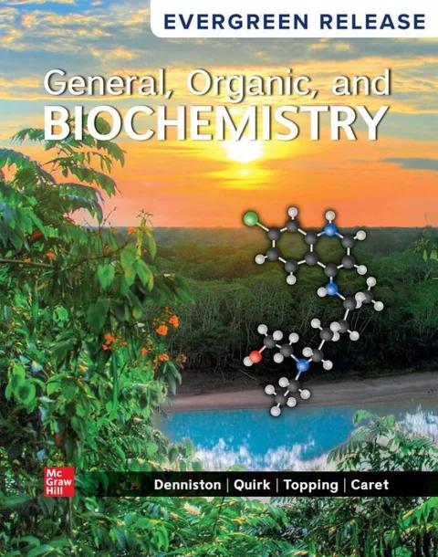 General, Organic, and Biochemistry: 2025 Release cover