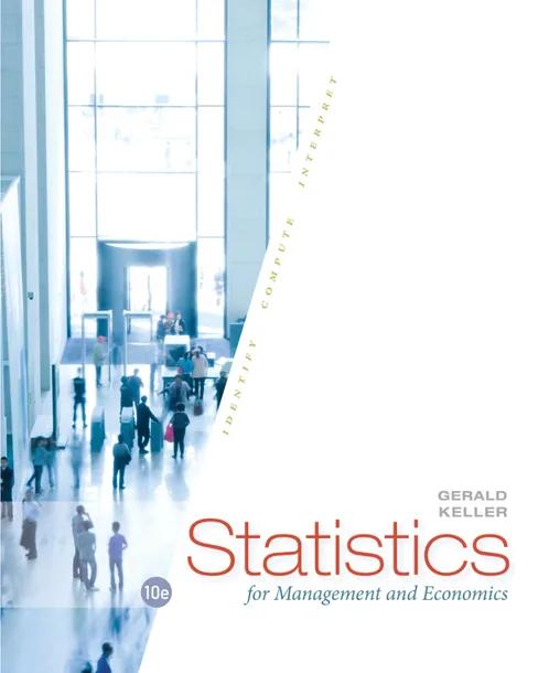 Statistics for Management and Economics cover
