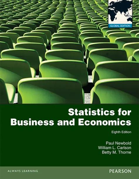 Statistics for Business and Economics, Global Edition cover