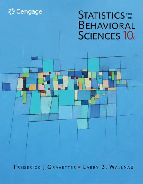 Statistics for The Behavioral Sciences cover