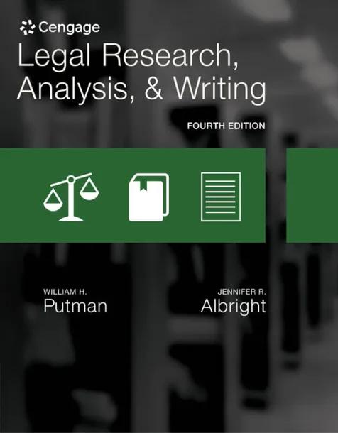 Legal Research, Analysis, and Writing cover