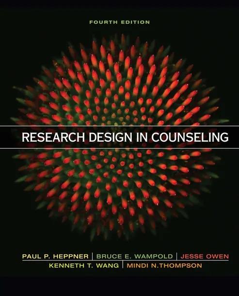 Research Design in Counseling cover