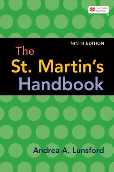 The St. Martin's Handbook