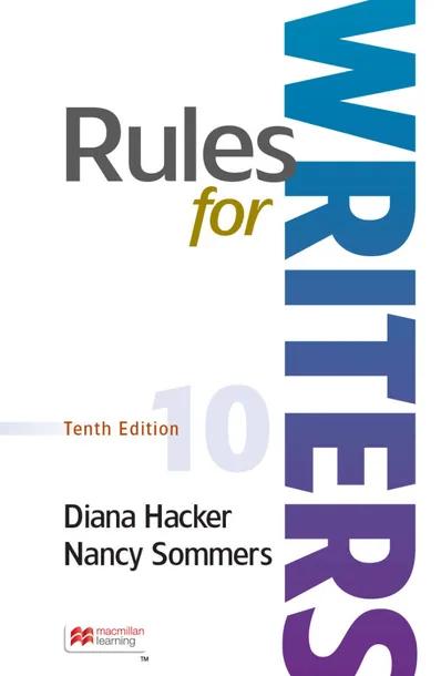 Rules for Writers cover