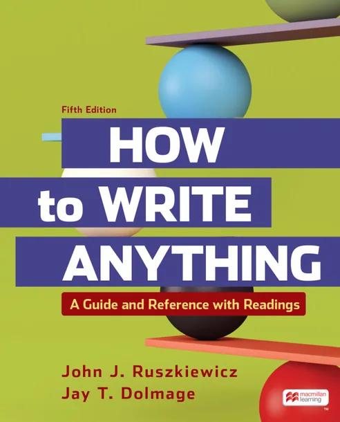 How to Write Anything with Readings cover