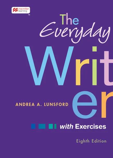 The Everyday Writer with Exercises cover