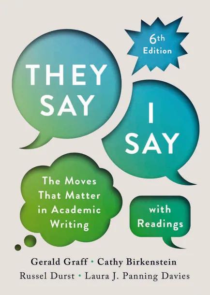 "They Say / I Say" with Readings cover